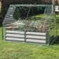 Timberlake Raised Garden Bed with Green House in Green, , large