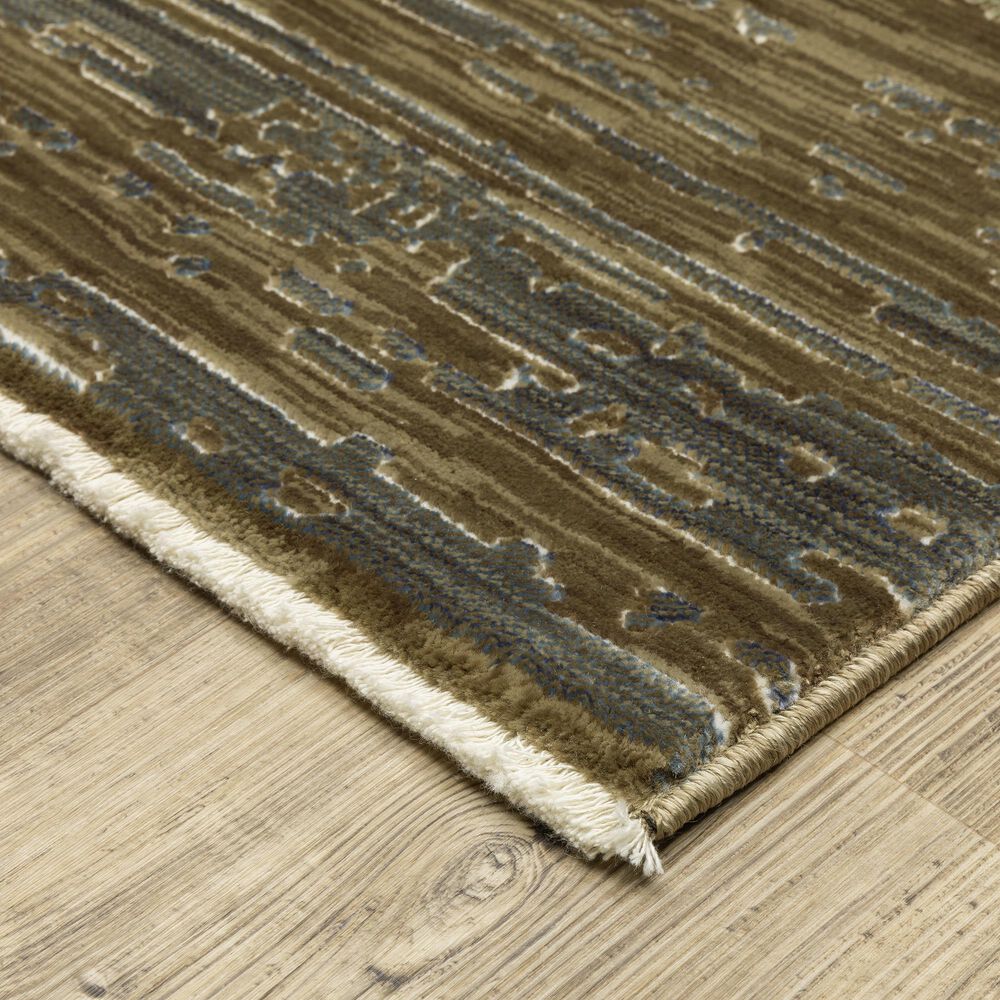Oriental Weavers Reed 2&#39;3&quot; x 7&#39;6&quot; Beige and Green Runner, , large