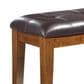 Ashley Ralene Upholstered Dining Bench in Medium Brown, , large
