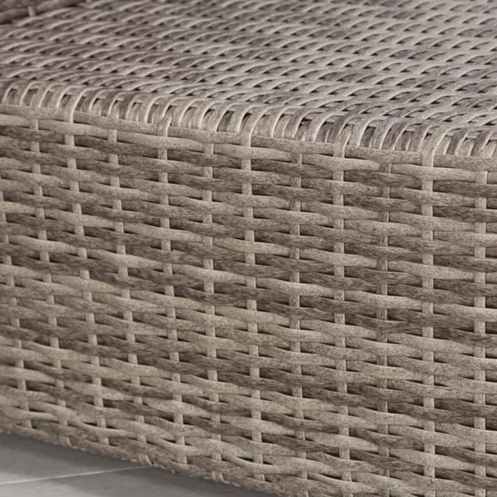 Hearth and Haven 66" Outdoor Loveseat with Cushions in Grey Mix, , large