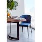Moe"s Home Collection Delaney Side Chair in Blue, , large