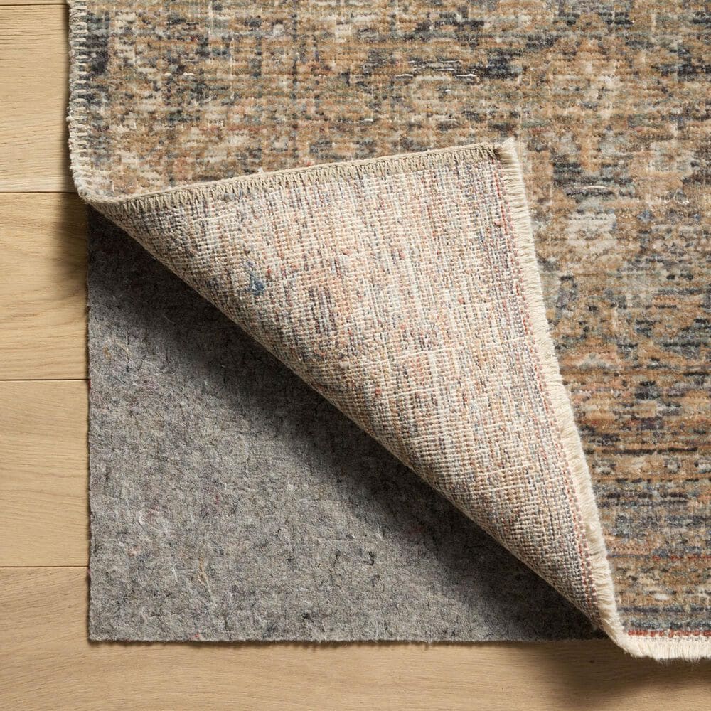 Amber Lewis x Loloi Molly Denim and Gold 3&#39; x 5&#39; Area Rug, , large