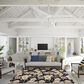 Dalyn Rug Company Seabreeze SZ6 8" x 10" Black Area Rug, , large