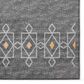 Dalyn Rug Company Sedona Southwestern 2"3" x 7"6" Charcoal Indoor/Outdoor Area Performance Rug, , large