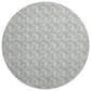 Dalyn Rug Company Soft Essentials Chevron Sky 8" Round Area Rug, , large