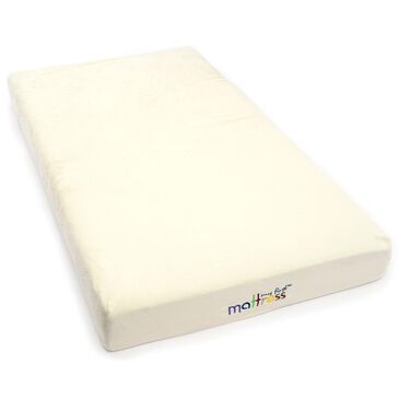 Kittrich 5" Memory Foam Crib Mattress in White, , large