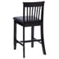 Linon Home Decor Torino Craftsman Counter Stool in Black, , large