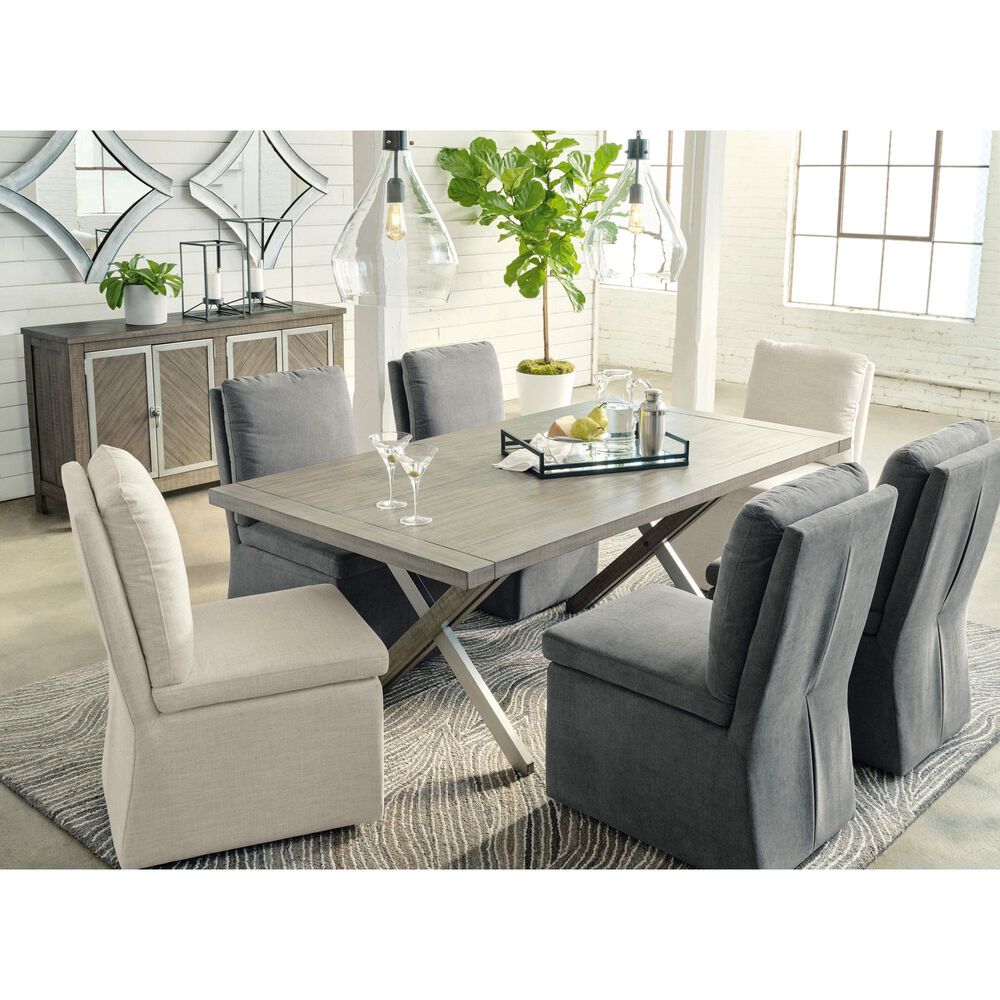 Ashley Krystanza Server in Weathered gray, , large