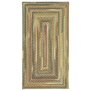 Capel Gramercy 0070-100 11"4" x 14"4" Gold Area Rug, , large