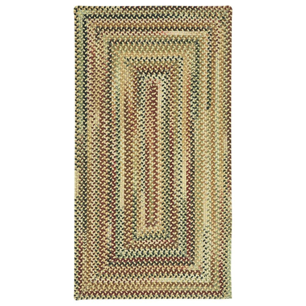 Capel Gramercy 0070-100 11"4" x 14"4" Gold Area Rug, , large
