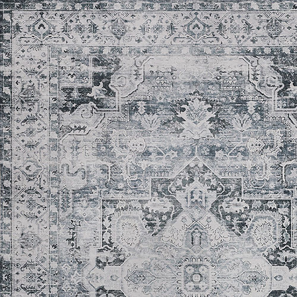 Oriental Weavers Charleston Abstract 2&#39; x 3&#39; Charcoal Area Rug, , large