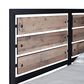 New Heritage Design Elk River 4-Piece Queen Bedroom Set in Rustic Brown and Black, , large