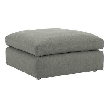 Millennium Elyza Oversized Accent Ottoman in Smoke, , large