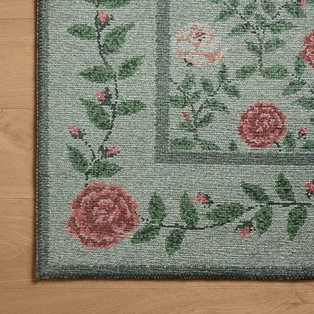 Loloi Wildwood Green 3&#39;9&quot; x 5&#39;6&quot; Area Rug, , large