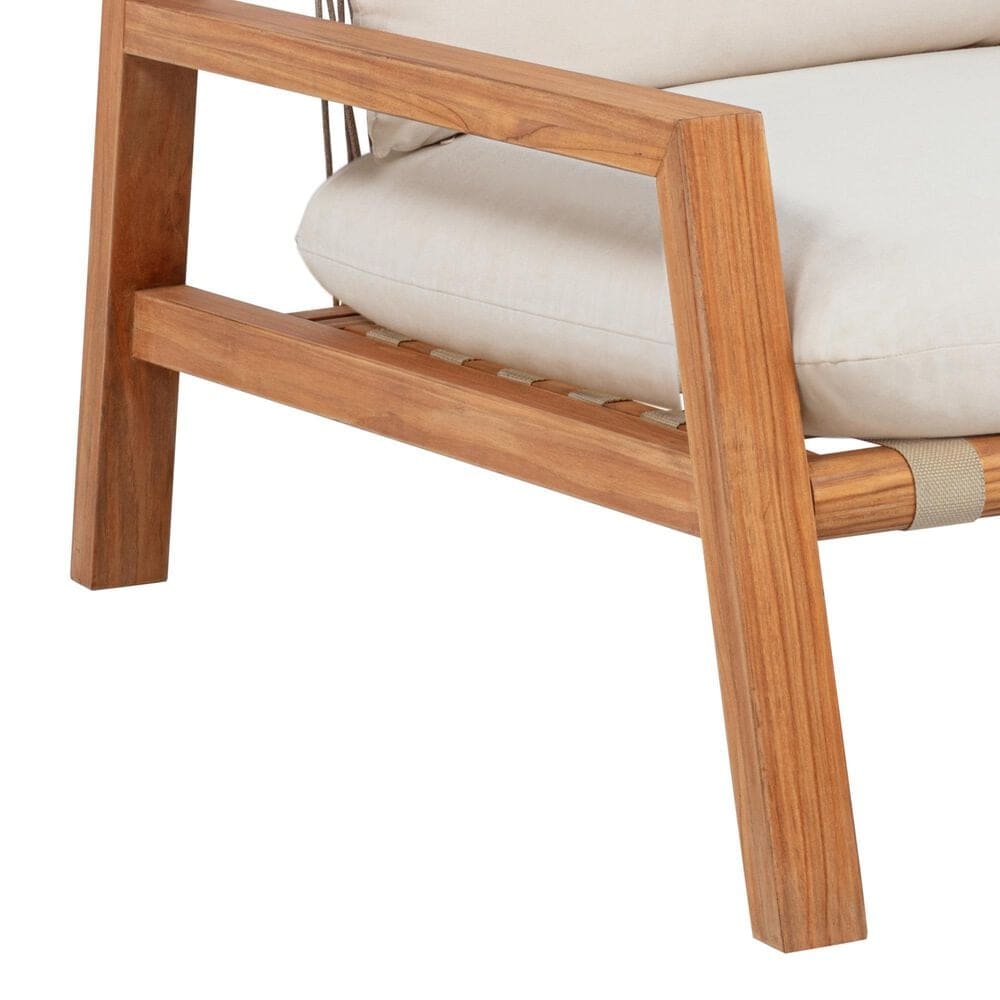 Linon Home Decor Cassius Patio Slanted Back Chair in Off White, , large