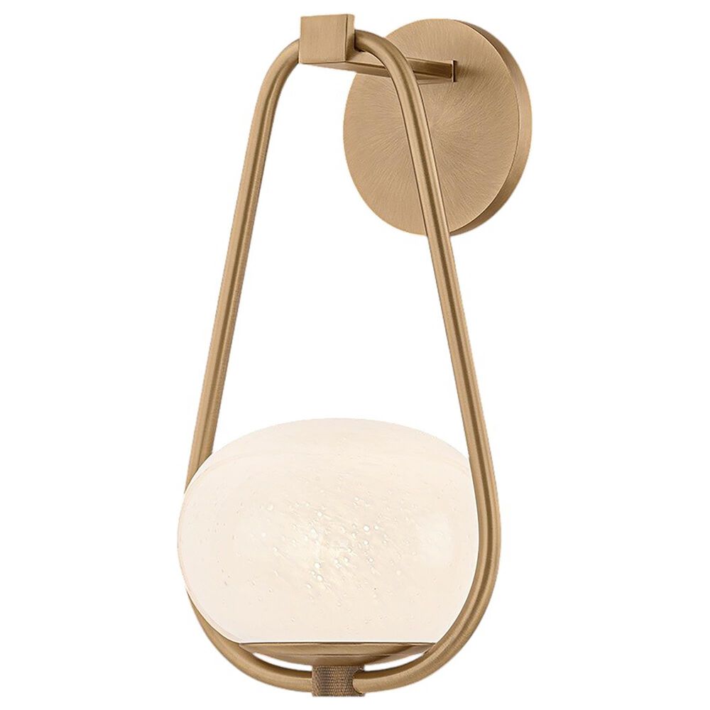 Troy Lighting Decker 1-Light Wall Sconce in Patina Brass, , large