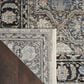 Nourison Starry Nights STN10 5" x 7" Grey and Navy Area Rug, , large