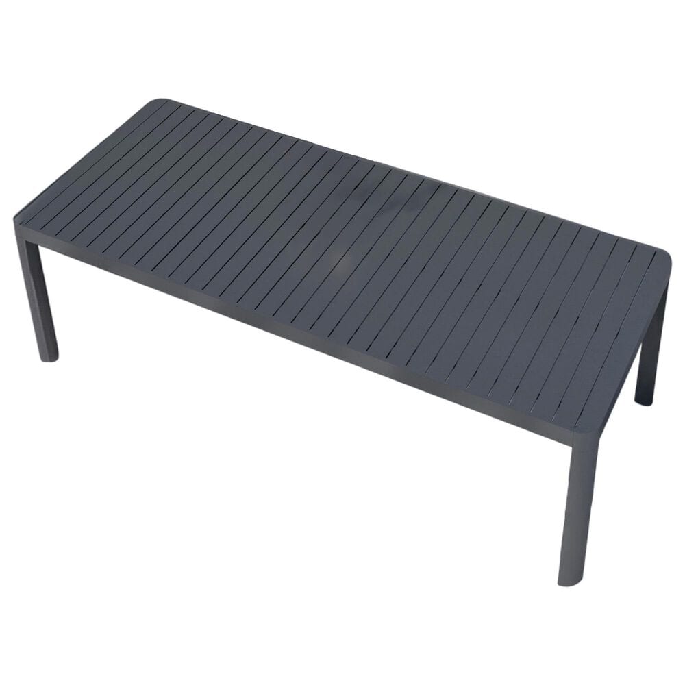 International Home Miami Pontel 11-Piece Rectangular Extendable Patio Dining Set in Grey, , large