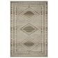 Loloi Saylor Ivory and Granite 11" x 15" Indoor/Outdoor Area Rug, , large