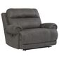 Ashley Austere Manual Wall Recliner in Gray, , large