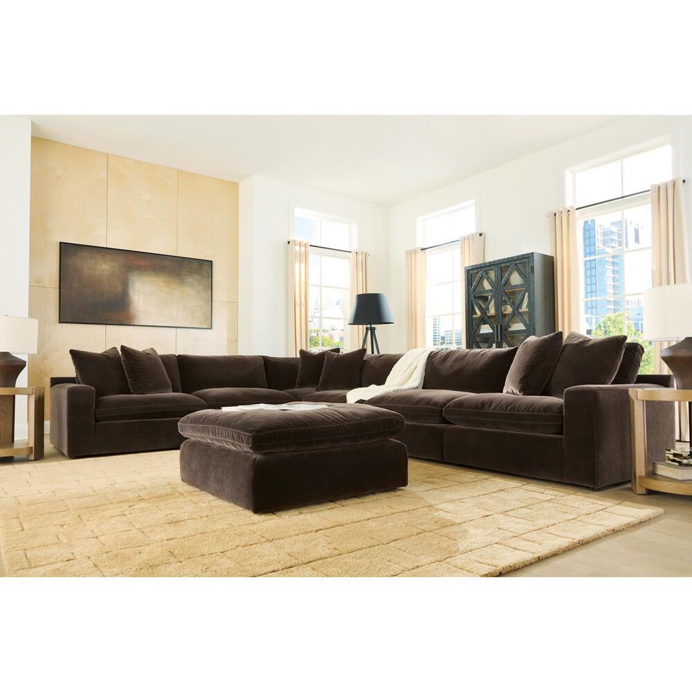 Ashley Maxton Heights Oversized Accent Ottoman in Bittersweet, , large