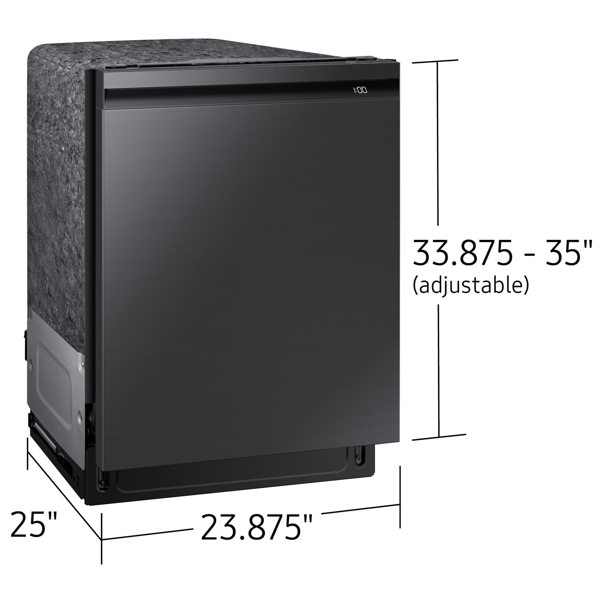 samsung black stainless dishwasher