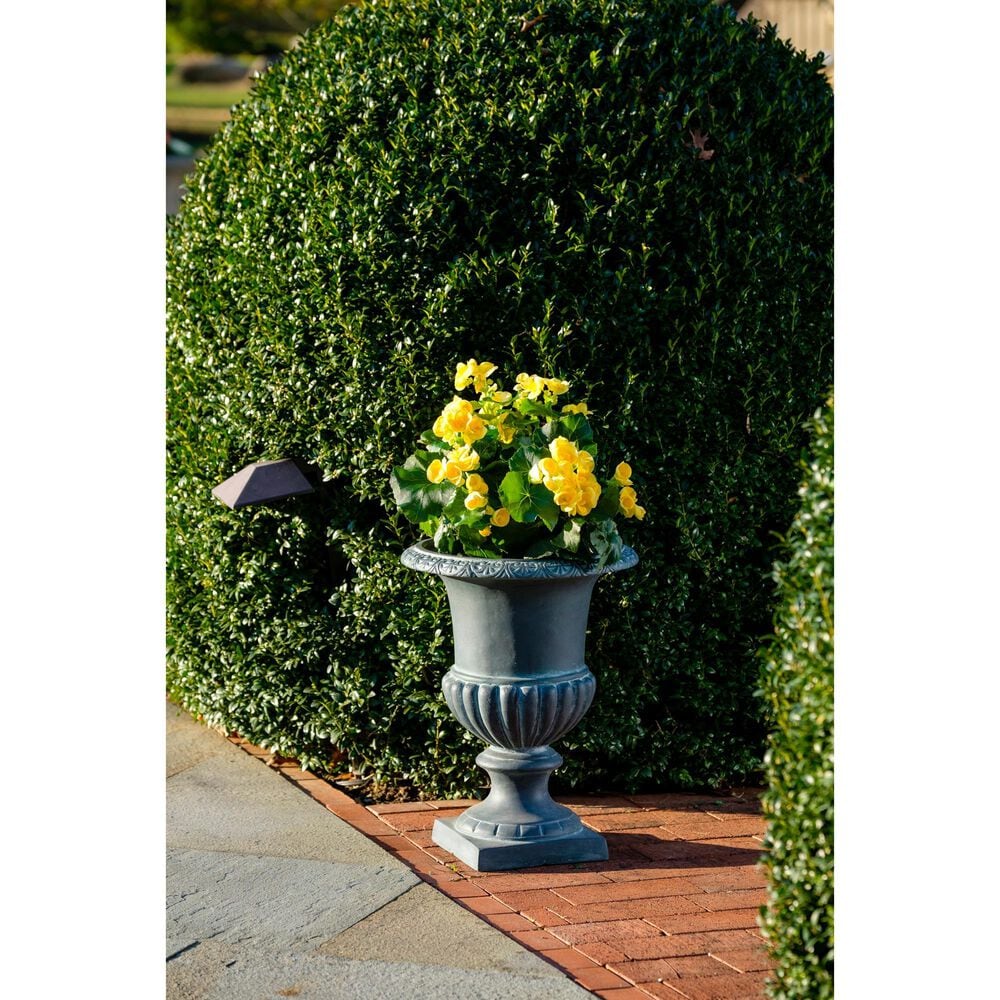 Alfresco Home Hanover Small Patio Urn in Gray, , large