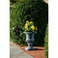 Alfresco Home Hanover Small Patio Urn in Gray, , large