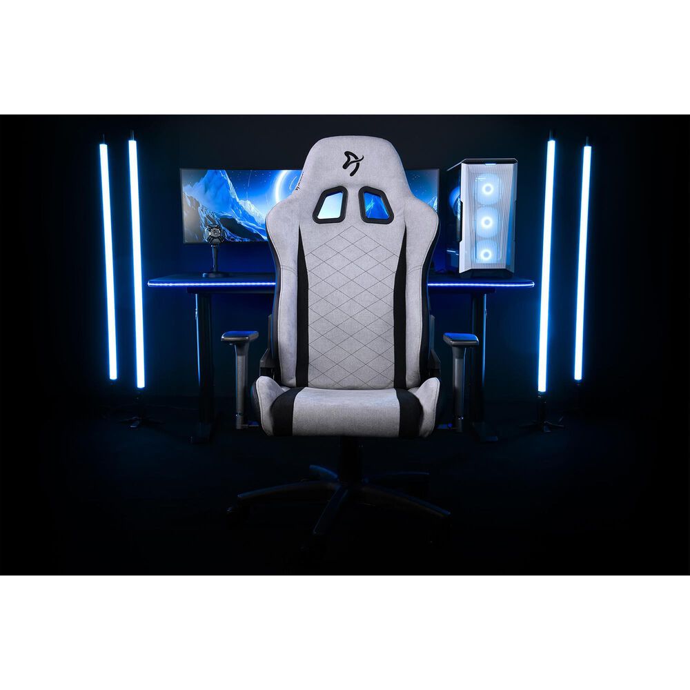 Arozzi Avanti Soft Gaming Chair in Light Grey, , large