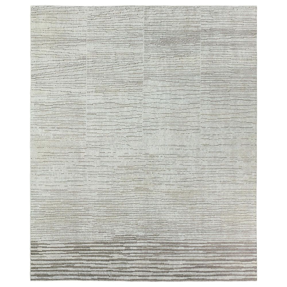 Jaipur Bezem White 8" x 10" Area Rug, , large