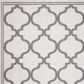 Safavieh Bermuda 6"7" Round Ivory and Grey Indoor/Outdoor Area Performance Rug, , large