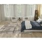 Nourison Sustainable Trends SUT02 7"10" x 9"10" Ivory and Multicolor Area Rug, , large