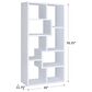Living Essentials Multiple Cubed Rectangular Bookshelf in White, , large