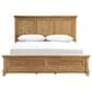 New Heritage Design Sunstone 5-Piece King Bedroom Set in Honey, , large