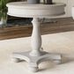 Golden Wave Furniture New Haven Round End Table in Oyster Shell, , large