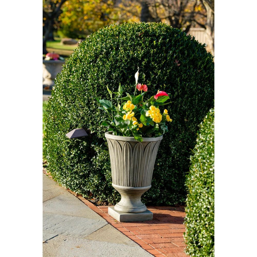 Alfresco Home Longleaf Patio Urn in Gray, , large