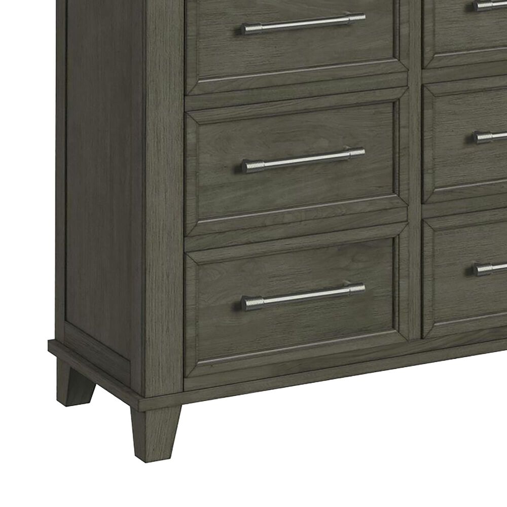Mayberry Hill Canterbury 9-Drawer Dresser Only in Gray, , large