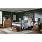 Legacy Classic Vintage Market 2-Drawer Apothecary Nightstand in Barnwood Oak with Outlets and USB Ports, , large