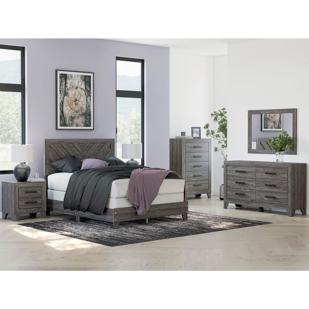 Ashley Sylveri 6-Drawer Dresser Only in Gray, , large