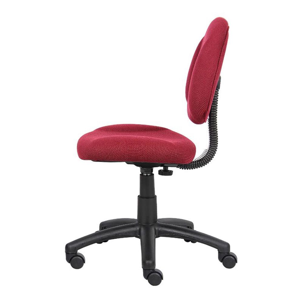 Regal Co. Boss Deluxe Posture Chair in Burgundy, , large