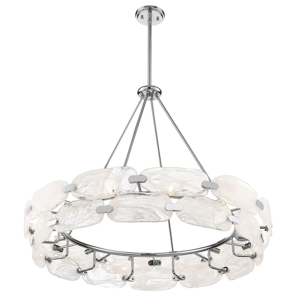 Savoy House Vasare 12-Light Pendant in Chrome, , large