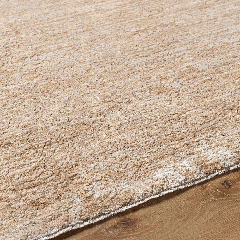 Surya Masterpiece MPC-2316 Beige, Tan and Medium Brown 6'7" x 9'6" Area Rug, , large