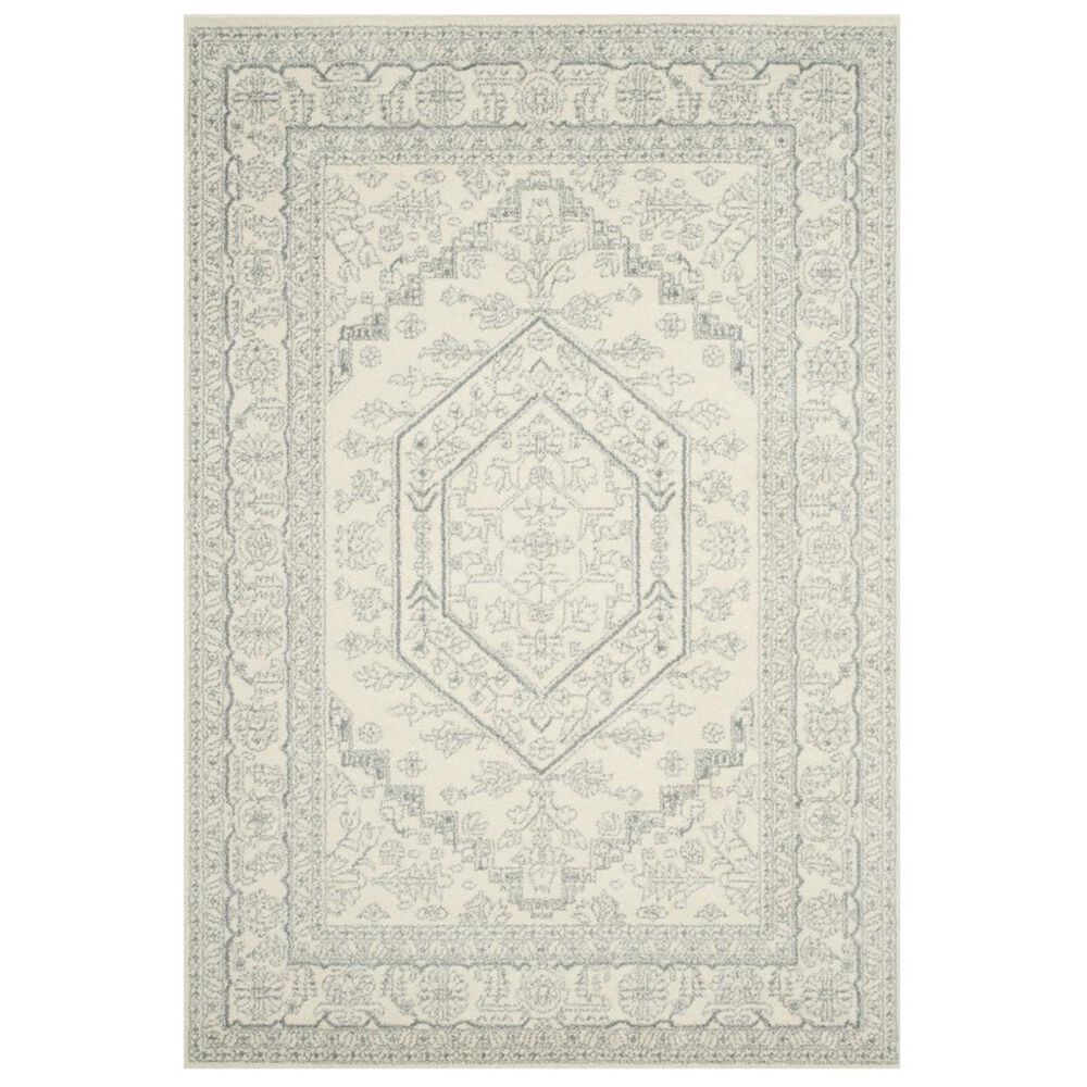 Safavieh Adirondack ADR108S 5&#39;1&quot; x 7&#39;6&quot; Ivory and Slate Area Rug, , large