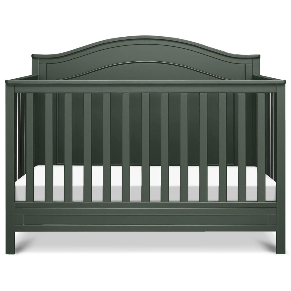 New Haus Charlie 4-In-1 Convertible Crib in Forest Green, , large