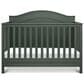 New Haus Charlie 4-In-1 Convertible Crib in Forest Green, , large