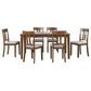 Homelegance Prineville 7-Piece Rectangular Dining Set in Warm Cherry, , large