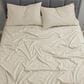 Sanders Collection Clara Clark Queen Cream 4 Piece Sheet Set, , large