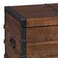 Ashley Kettleby Storage Trunk in Brown, , large