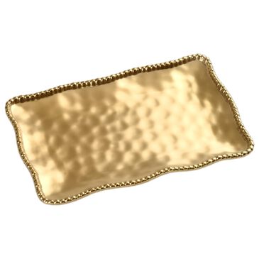 Pampa Bay 14" Medium Platter in Gold, , large