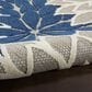 Nourison Aloha ALH05 2"3" x 12" Ivory and Navy Indoor/Outdoor Runner, , large